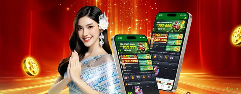 App Mobile 40win - Jogue em Qualquer Lugar no Seu Smartphone